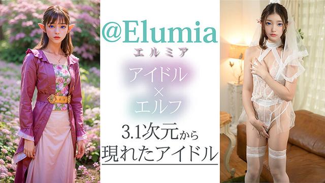 【3.1次元】AIアイドルエルフ オフパコ撮影会 @Elumia（エルミア） サンプル画像 3