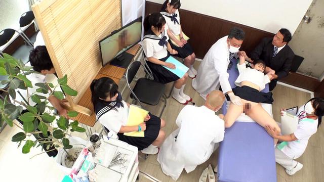 羞恥！新入生春の発育身体測定＆健康診断～白石なぎさ編～ サンプル画像 10