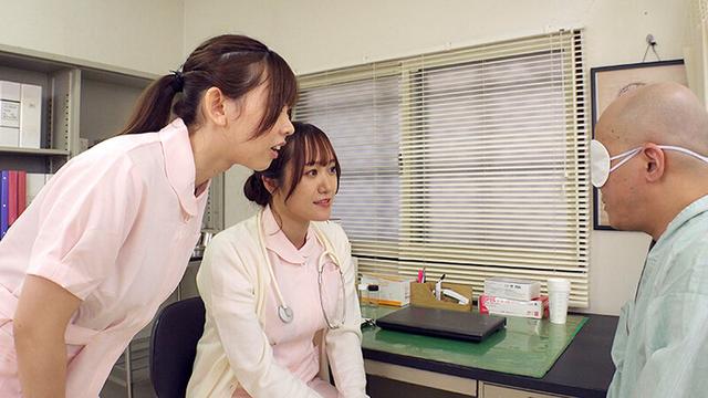 早漏改善パイズリクリニック～巨乳ナースの寸止め射精コントロール～ サンプル画像 2