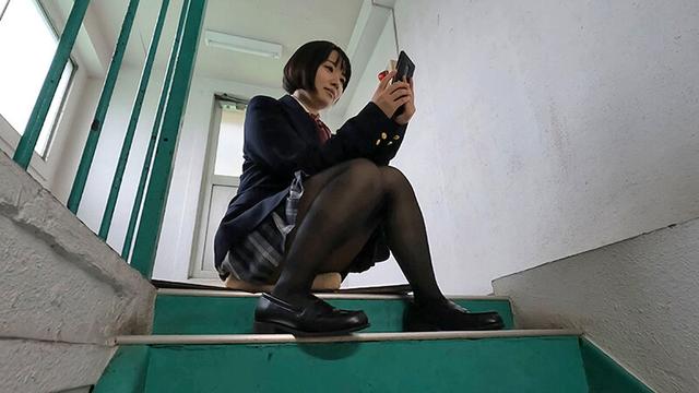 美少女優等生 放課後変態黒パンスト倶楽部 南見つばさ サンプル画像 3