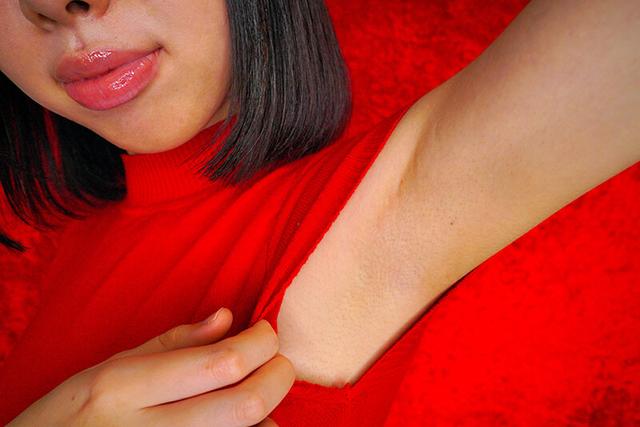 ワキで感じる女たち サンプル画像 5
