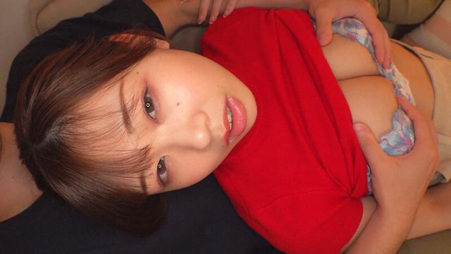 パイフレに見つめられながら密着乳揉みしだき サンプル画像 7