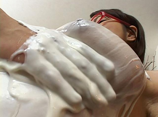 巨乳揉んだり挟んだり汚したり サンプル画像 7