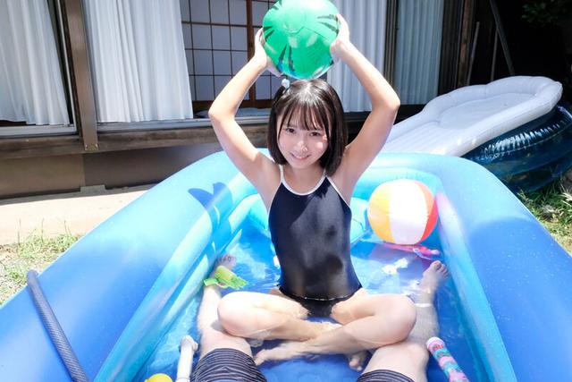 【VR】スク水日焼け美少女わいせつイタズラ VR BEST サンプル画像 9