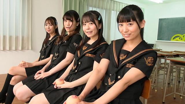 CFNM 乳首弄られハーレム学園 サンプル画像 1
