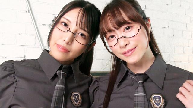 倉木しおりのとろけるように柔らかい乳首舐め×桐香ゆうりの卑猥なベロチューとフェラチオ！性感帯同時に舐めまくって唾液で溶かす超官能3P性感！！ サンプル画像 11