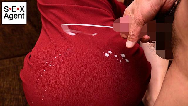 着衣尻ザーメンぶっかけ サンプル画像 11