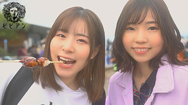 かわいい女の子との温泉デートで初めてのレズえっちしちゃいました 二之宮りえな レズ解禁 二之宮りえな 沙月恵奈 サンプル画像 10