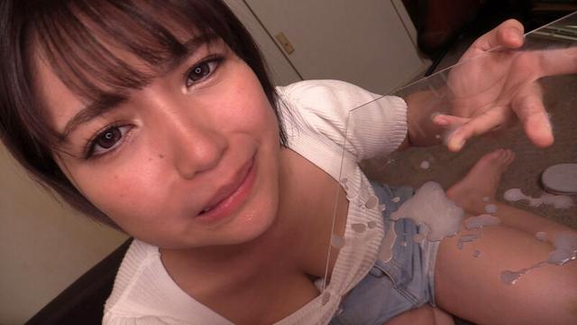 ごっくん淫語 耳元で聞く、ネバスペと喉越しごっくんのエロい音 天晴乃愛 サンプル画像 1