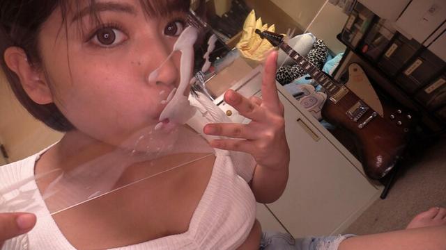 ごっくん淫語 耳元で聞く、ネバスペと喉越しごっくんのエロい音 天晴乃愛 サンプル画像 2