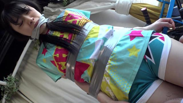 DID猿轡着衣拘束 パンティーの中にバイブを仕込まれ放置される女 サンプル画像 12