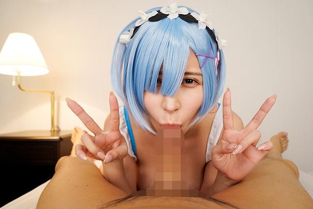 【VR】Iカップ爆乳レイヤーとイベント帰りにゴムなしオフパコ生ナカ出しSEX 有岡みう サンプル画像 10