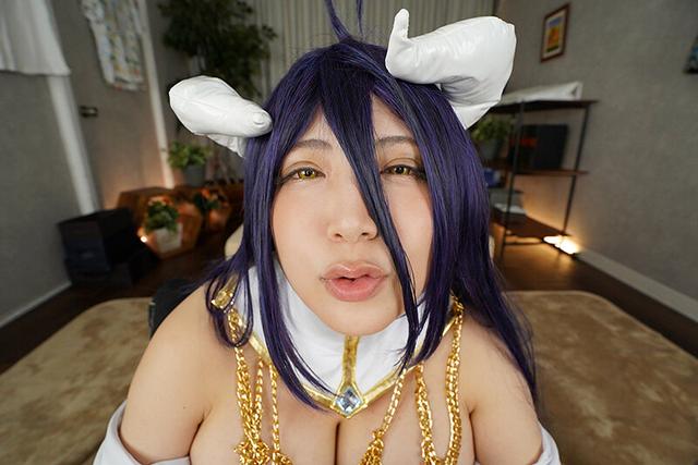 【VR】アニメキャラに嫉妬した爆乳Kカップの嫁にコスプレして極限焦らしお仕置きSEXされた件 優月まりな サンプル画像 5