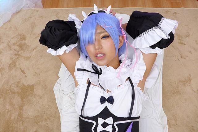【VR】小悪魔美少女ギャルが本格コスプレで究極焦らし！からの強●連続射精で爆ヌキ 渚みつき サンプル画像 16