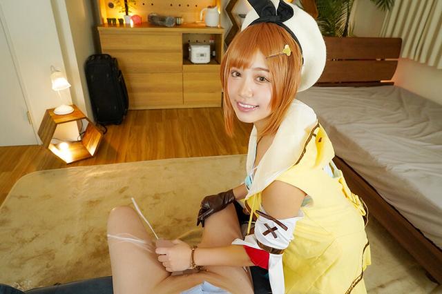 【VR】ボクへお仕置き焦らしセックスのはずが騎乗位気持ち良くて止まらないカノジョ 百仁花 サンプル画像 5