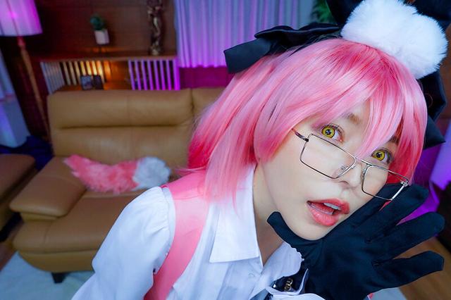 【VR】痴女レイヤーの誘惑ハメ個撮！ゴム無しコスぱこ！星仲ここみ【8K】 サンプル画像 3