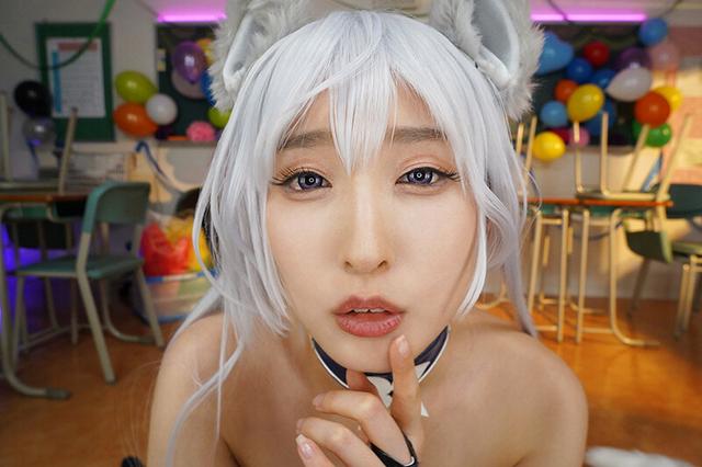 【VR】初恋、ずっとあなたが好きでした 月野かすみ【8K】 サンプル画像 10