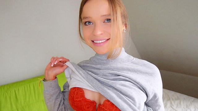 ボクの彼女は青い瞳の金髪美少女 個撮種付けアジアンザーメン アレクサ サンプル画像 3