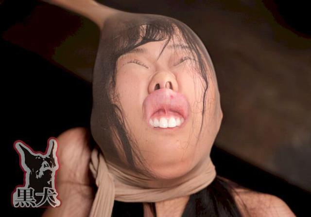 衝撃！こんな美女が！？パンスト変顔で顔面崩壊！？ サンプル画像 12