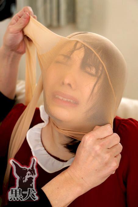 衝撃！こんな美女が！？パンスト変顔で顔面崩壊！？ サンプル画像 14