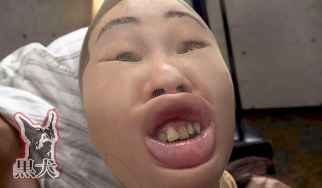 衝撃！こんな美女が！？パンスト変顔で顔面崩壊！？ サンプル画像 16