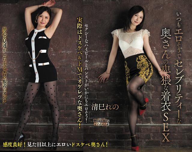 いつもエロそうでセレブリティーな奥さんの卑猥な着衣SEX 清巳れの サンプル画像 1