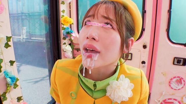 一般男女モニタリングAV×マジックミラー便コラボ企画 一流百貨店の受付嬢にじゅぼじゅぼフェラ接客特訓！お客様対応中に喋れなくなるほどの大量口内射精で精子ダダ漏らし！過激な接客で火照った受付嬢オマ○コにデカチンをねじ込みザーメンまみれSEX！全員中出しスペシャ… サンプル画像 5