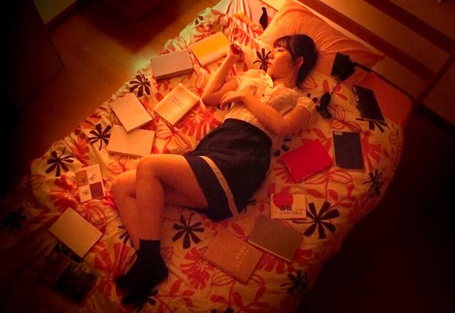 後輩の文学少女に犯●れる童貞の僕 杉咲しずか サンプル画像 2