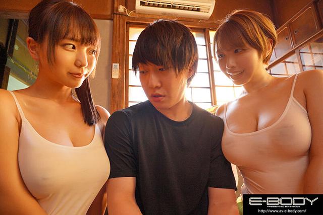 都会で童貞を馬鹿にされ帰省したら僕を可愛がる母性丸出し巨乳お義姉ちゃんたちとの筆おろしと甘々SEXで7発射精させてもらった 莉々はるか 宍戸里帆 サンプル画像 5