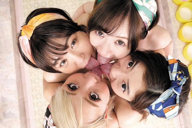 美人4姉妹が切り盛りする昔ながらのレズビアン銭湯 サンプル画像 7