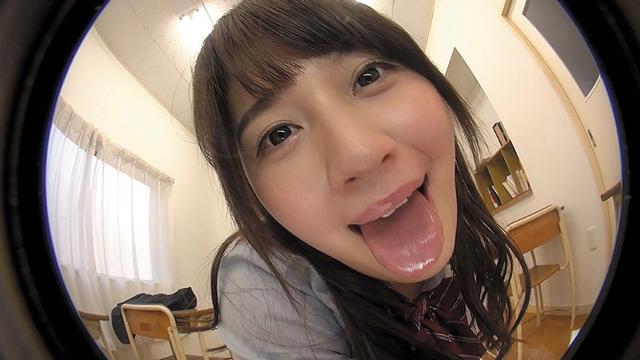 完全主観 バーチャル淫語ベロチュー サンプル画像 19