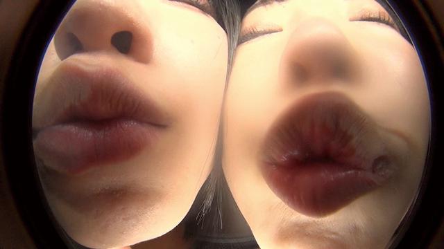 【主観淫語接吻】バーチャルレズベロキス サンプル画像 12