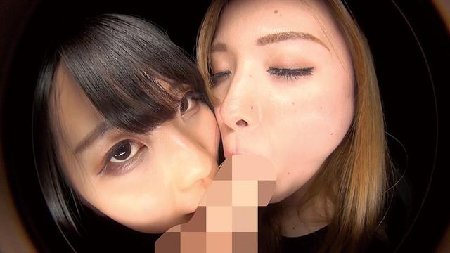 【主観淫語接吻】バーチャルレズベロキス サンプル画像 16