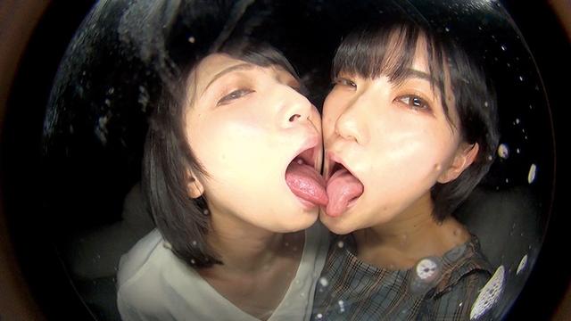 【主観淫語接吻】バーチャルレズベロキス サンプル画像 20