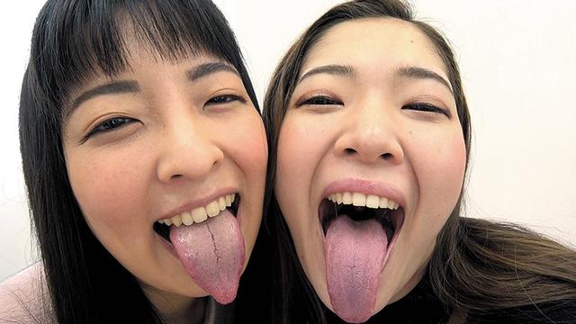 唾液交換ベロ貝合わせレズキス サンプル画像 13