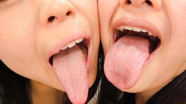 ベロ濃厚密着唾液キス サンプル画像 14