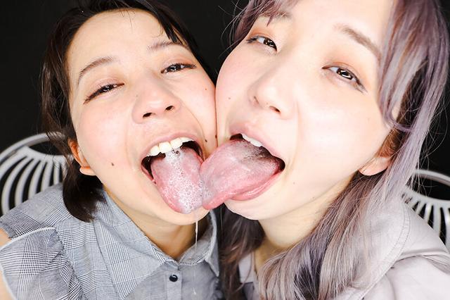 唾液臭漂う濃厚顔面舐めレズ サンプル画像 2