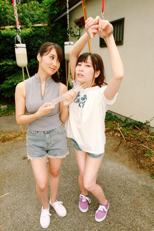 野外性屈調教レズ サンプル画像 15