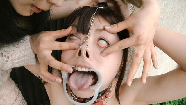 野外性屈調教レズ サンプル画像 20