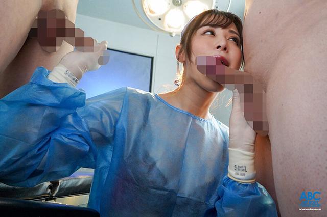 甘サド変態ナース高橋ほなみ 唾液まみれでアナルから尿道までベロ舐めでM男を生産！白濁精子を搾取する白衣の堕天使痴女 サンプル画像 9