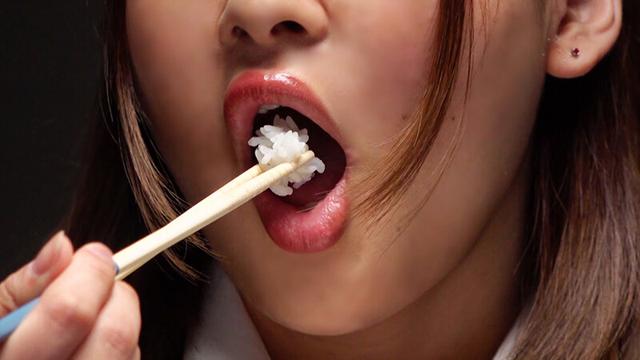 咀嚼口内くちゃとろフェラ 岡本莉里 サンプル画像 2