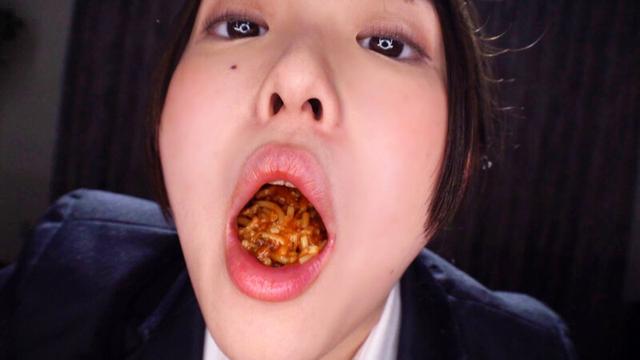 咀嚼口内くちゃとろフェラ 月本海咲 サンプル画像 11