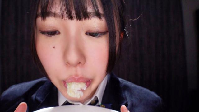 咀嚼口内くちゃとろフェラ 月本海咲 サンプル画像 5