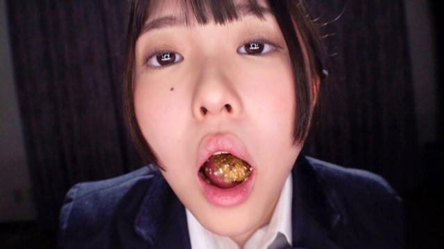 咀嚼口内くちゃとろフェラ 月本海咲 サンプル画像 6