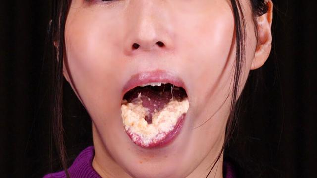 咀嚼口内くちゃとろフェラ 藤咲紫 サンプル画像 20