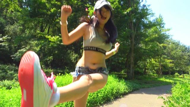 巨乳ダンスギャル喉ま○こアへ顔生姦SEX 愛城めぐ サンプル画像 3