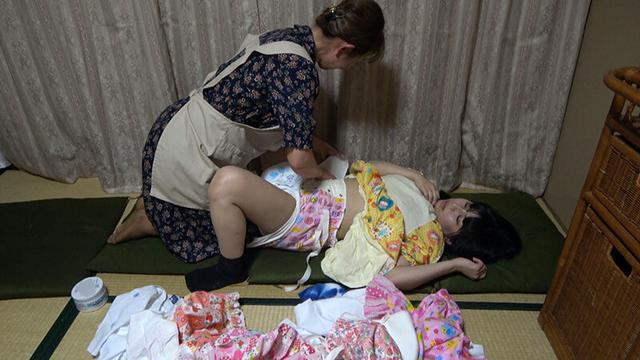 おねしょ少女と育て直しの縁側 奥菜みさき サンプル画像 16