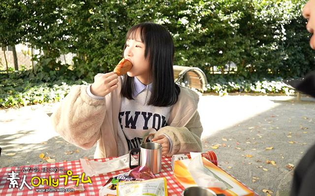 新B級素人初撮り 114「お父さん、ごめんなさい…」はるのさん 21歳 洋菓子屋アルバイト 奥好きって言うか…デカチン好き！グリグリ奥突いて初中出し…生気持ちいい 最高ぉ！ 森咲はるの サンプル画像 2