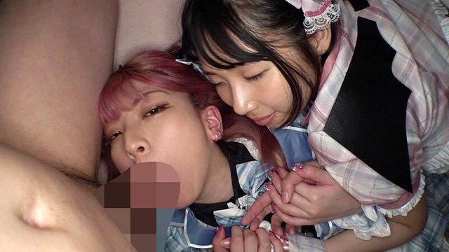 急募！気持ちよくしてくれるオチ〇ポ限定！SEXが好きすぎる発情コスプレイヤーたちとオフパコ乱交 中出し 潮吹き イキまくり みいろ＆もなか サンプル画像 9