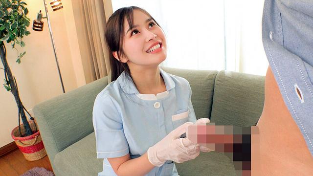 夜勤明けのナースはチ○ポが欲しくてたまらない！？超多忙な都内病院勤務の看護師さんが童貞君の悩めるち○ぽ診察＆エロマッサージにムラムラ発情！デカチン跨りSEX没頭グリグリ騎乗位筆おろし///発情しすぎて連続射精！！精液を中出し採取SP サンプル画像 10